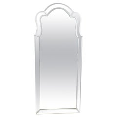 Retro French Midcentury Beveled Mirror