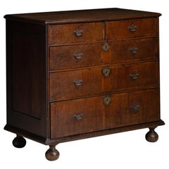 Antique Provincial Chest of Drawers, England circa 1890