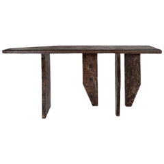 Minimalist Console Table Made From Repurposed Steel
