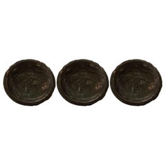 Large Wooden Bowls - Set of 3