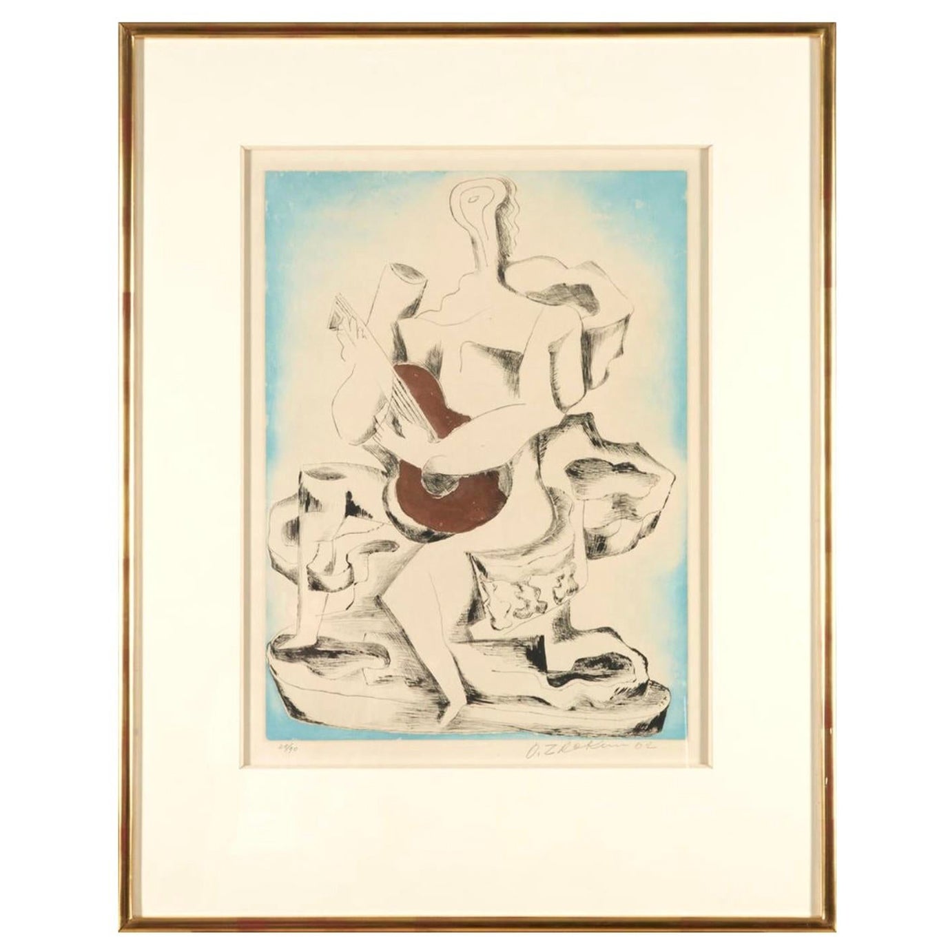 "Femme á la Guitarre" di Ossip Zadkine in vendita