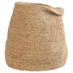 Jute Pitcher Basket for Dried Branches