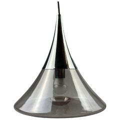 60s 70s lampe plafonnier Limburg Germany glass space age design