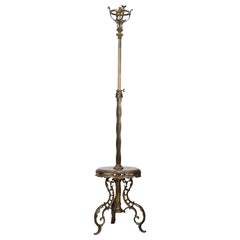 A 19th Century Brass Standard Lamp