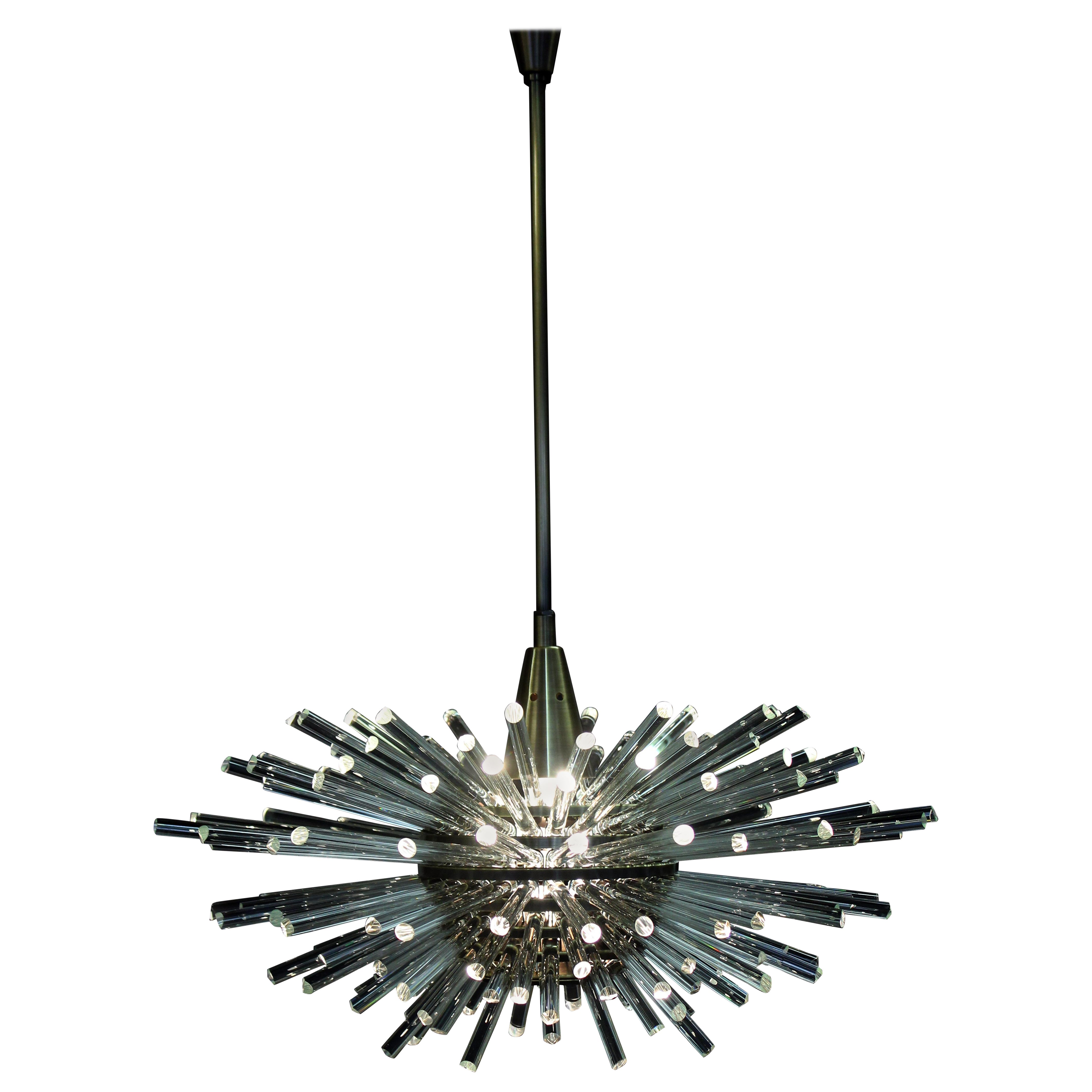 The Bakalowits world famous 1960 model Miracle chandelier For Sale