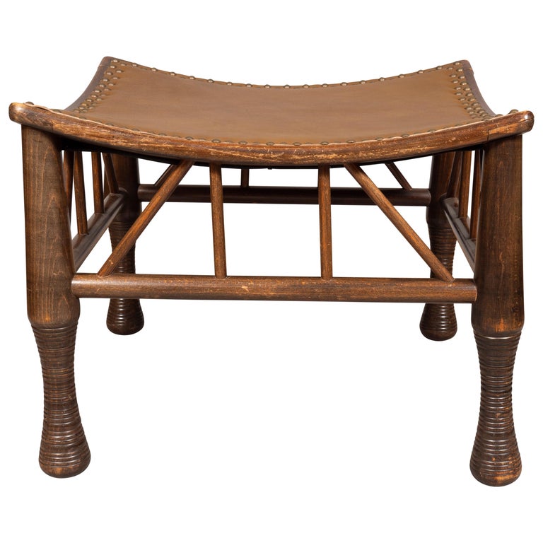 American Aesthetic Oak Thebes Stool For Sale at 1stDibs