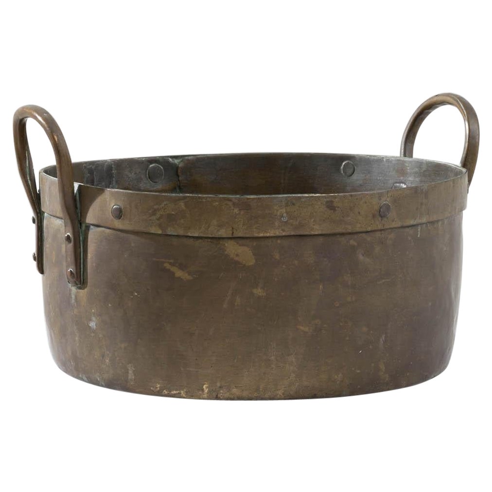 Antique Belgian French Cooking Pot For Sale