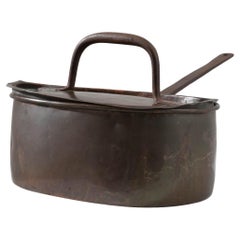 Turn of the Century French Copper Pot