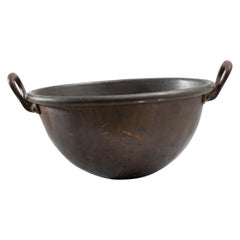 Antique 19th Century French Copper Bowl