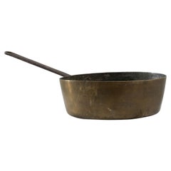 Antique French Brass Pot