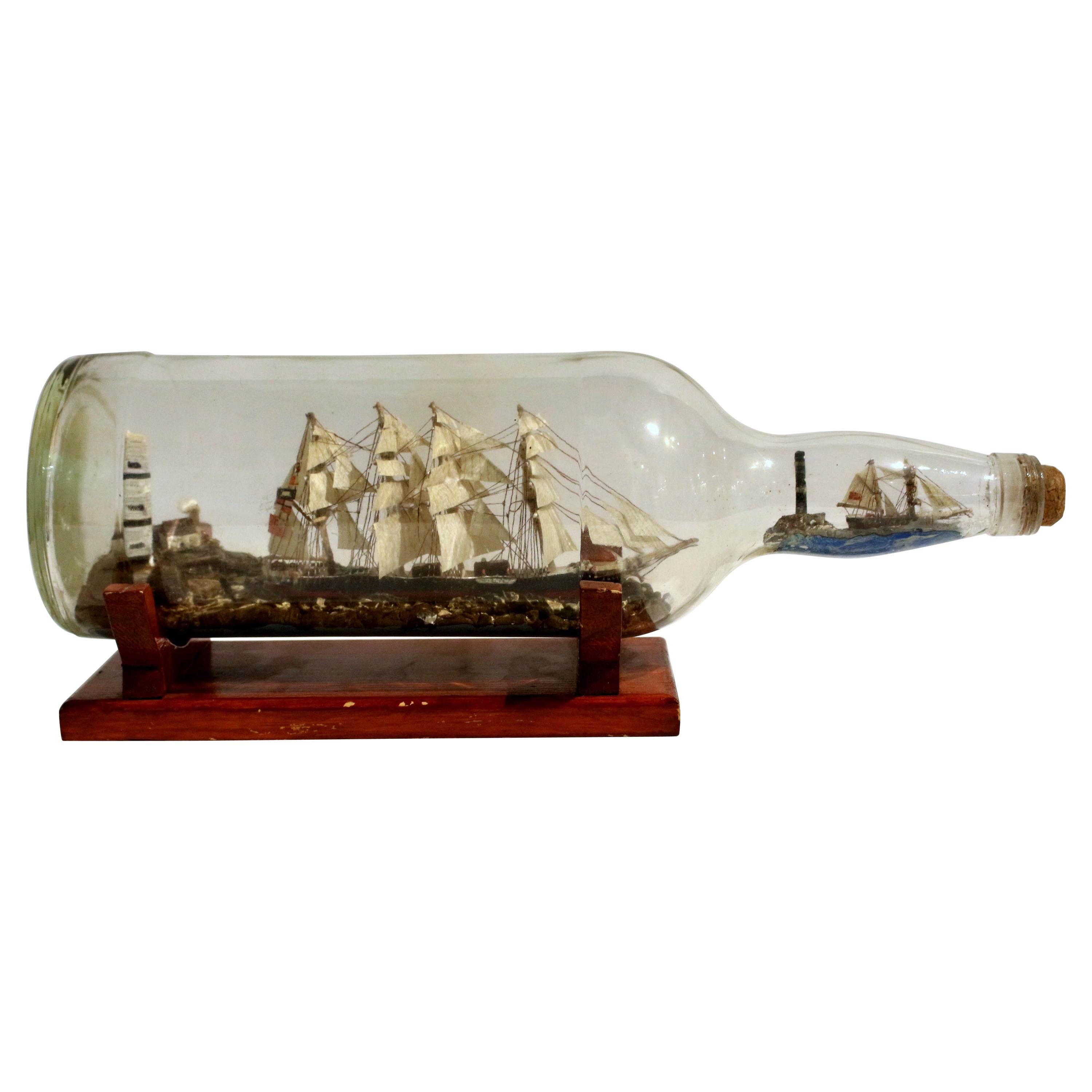 Early 20Th Century English Ships In A Bottle At 1Stdibs Photo Inspiration