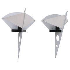 Set of Two 'Filicudara' Sconces by Steve Lombardi für Artemide Italy 1980s