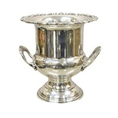 Retro Gorham Heritage Silver Plated Trophy Cup Champagne Chiller Ice Bucket