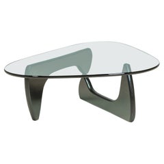 Tavolino da caffè in frassino nero Isamu Noguchi per Vitra, 2008