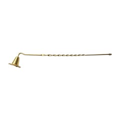 Mid Century Modern Brass Candle Snuffer Wand - India