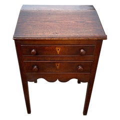 Used 19th Century Oak School Desk or Lectern