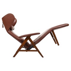 Vintage Teak Lounge Chair by Henry W. Klein for Bramin 1950s