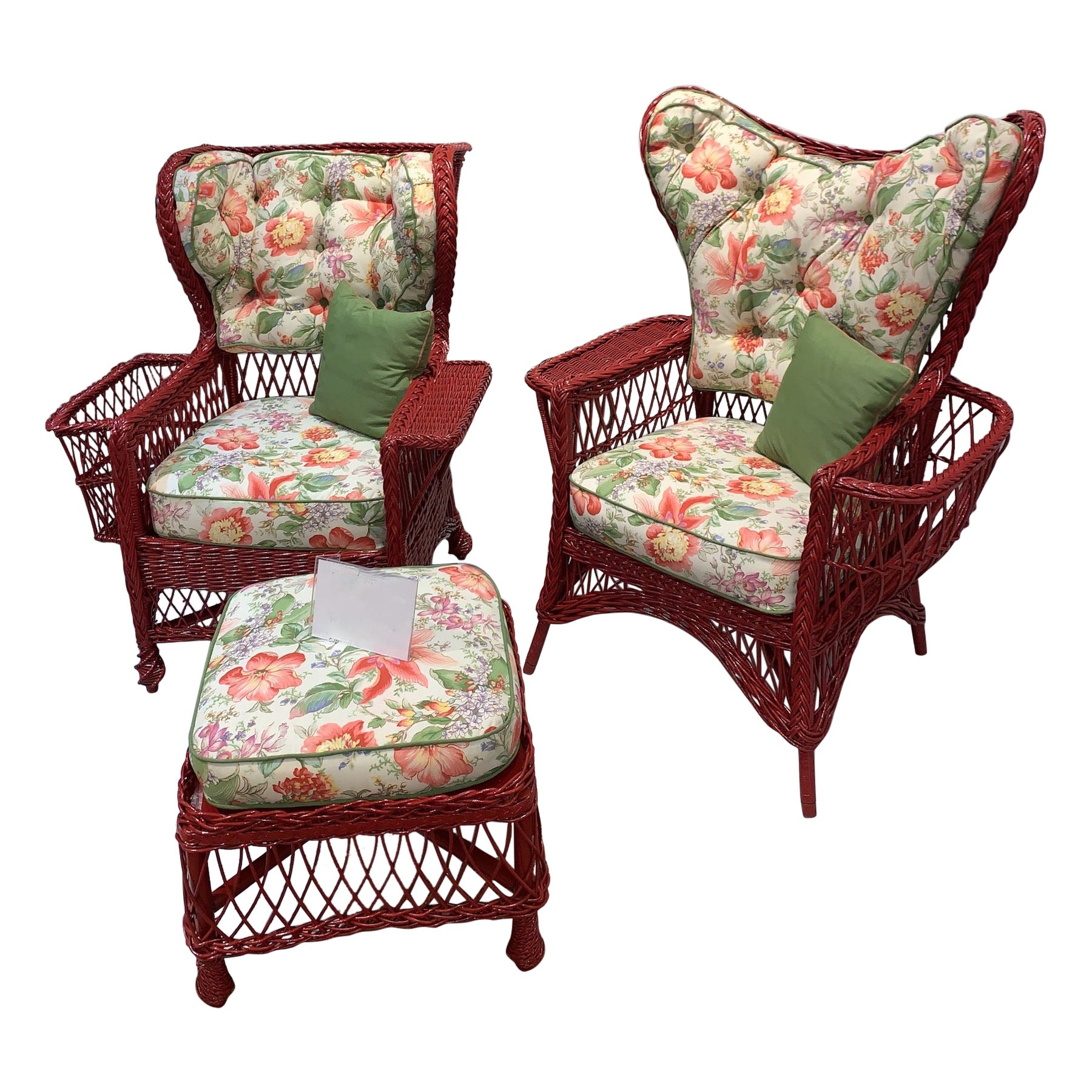 Antique Bar Harbor Wicker Sofa at 1stDibs antique wicker sofa