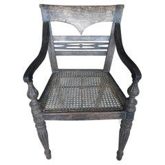 Andrianna Shamaris Rare Antique Raffles Arm Chair
