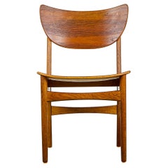 Danish Mid-Century Teak & Oak Chair