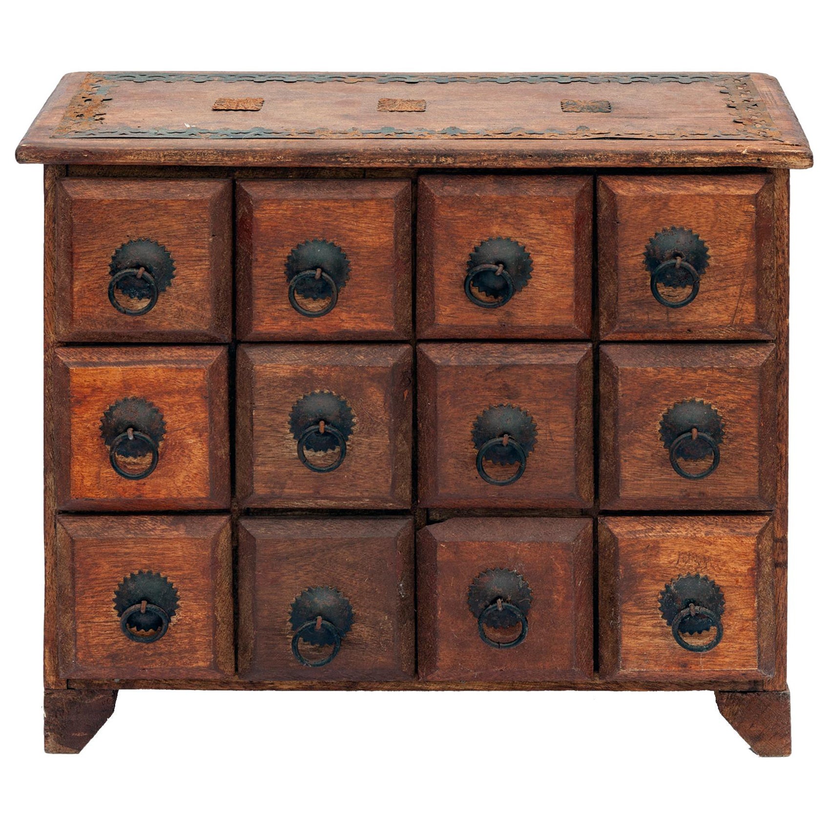 Handcrafted Indonesian Apothecary Chest