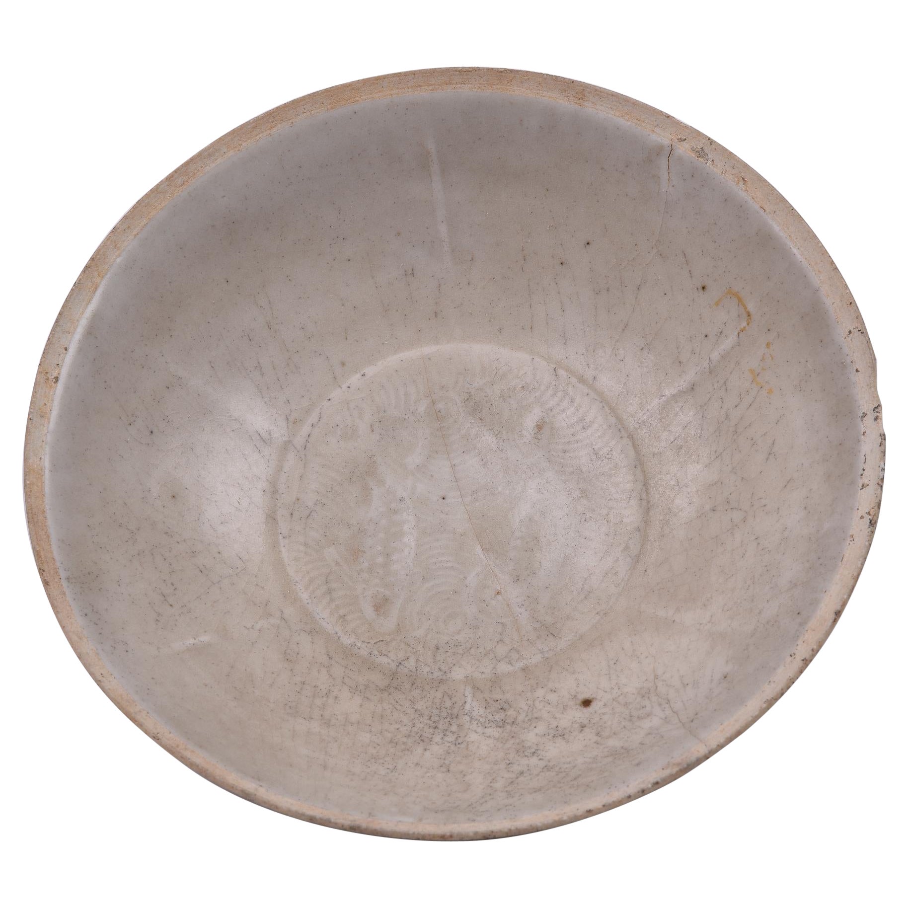 Antico piatto cinese Celadon piccolo