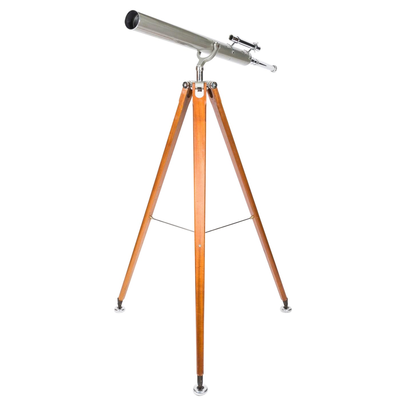 Astro tripod mounted telescope by Dollond of London For Sale