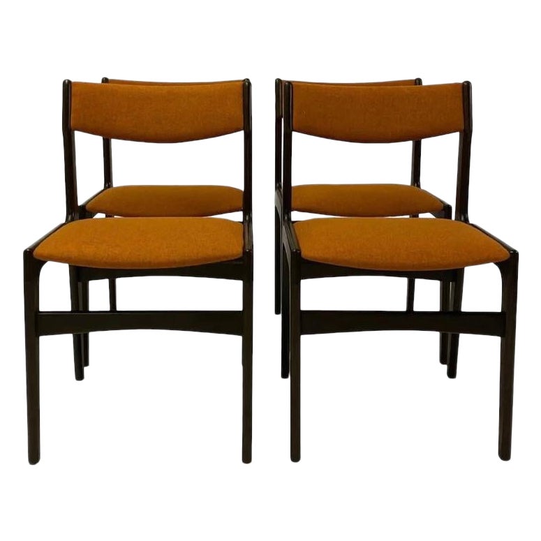 Erik Buch Dining Chairs Danish