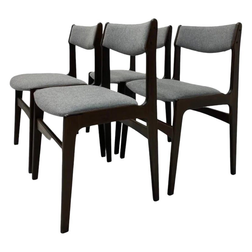 Erik Buch Dining Chairs Danish