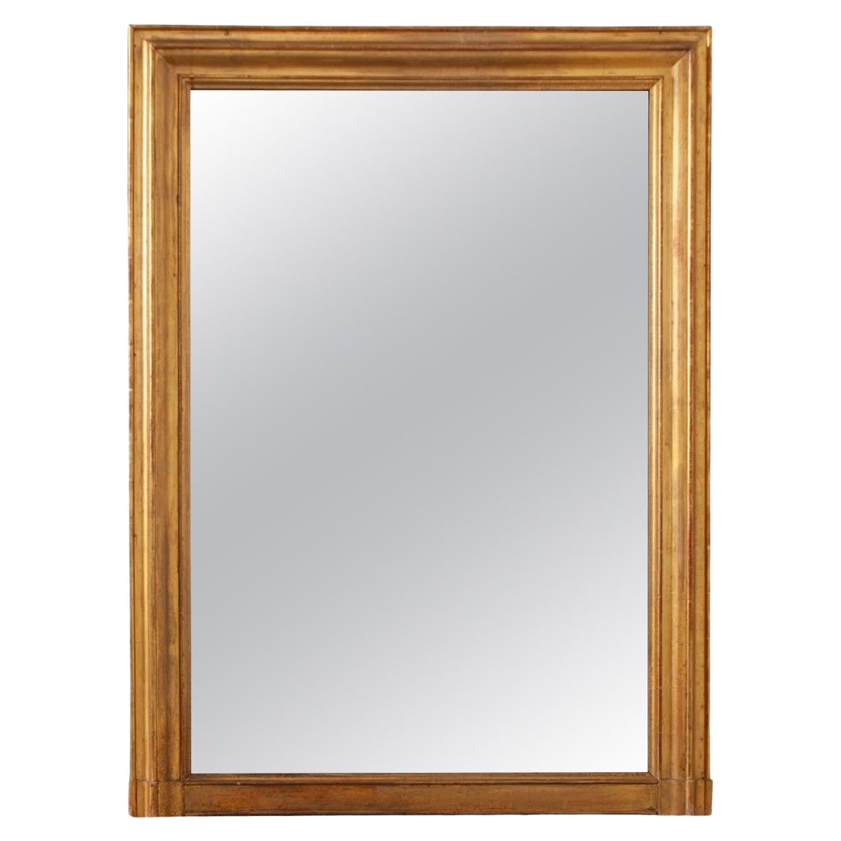 French 19th Century Gold Gilt Mantel Mirror For Sale at 1stDibs