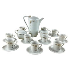 Used Bareuther Bavaria Coffee Service, made in Germany, 1980s