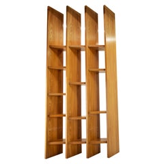 Mid-Century Modern Wood Bookcase, 1960s