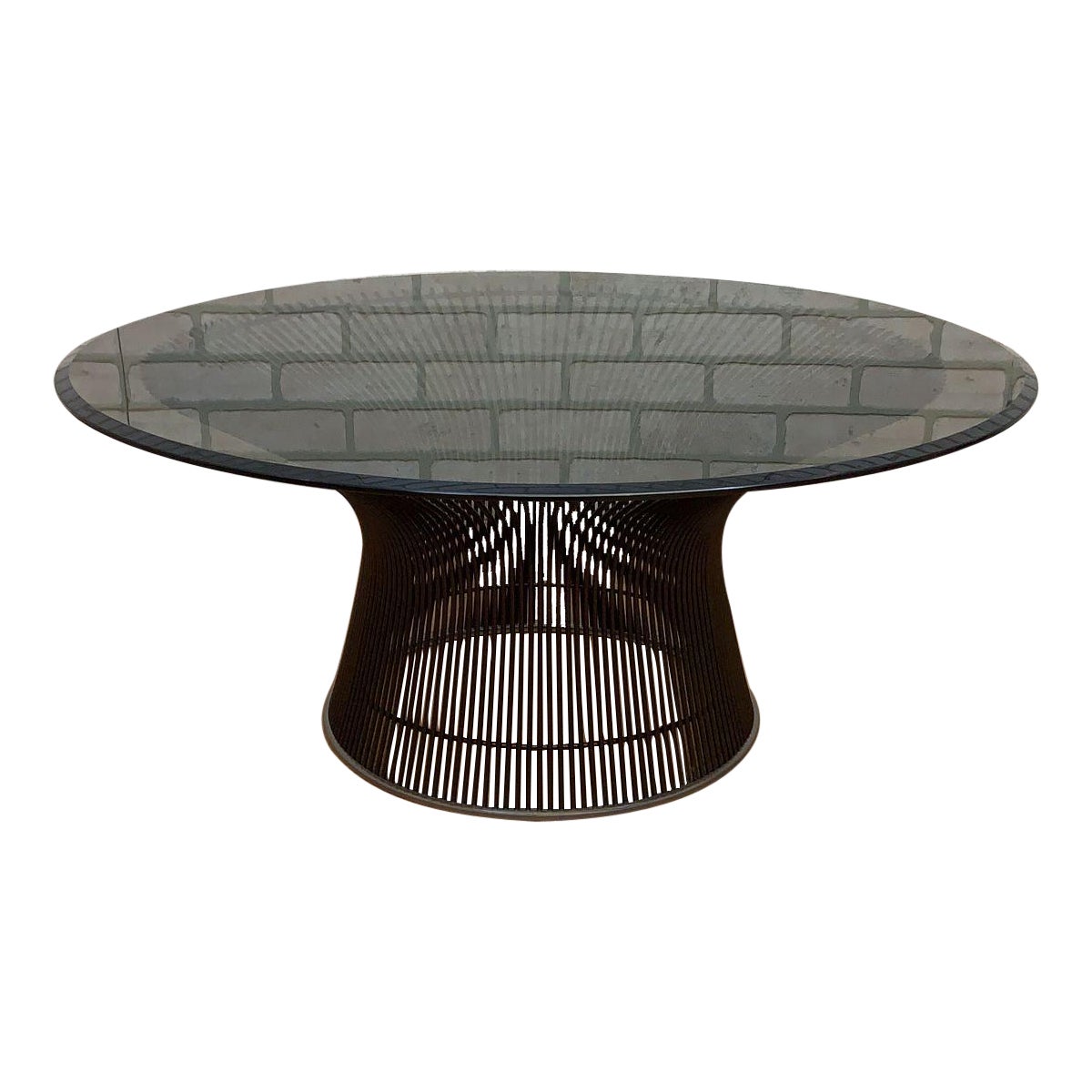 Vintage Mid Century Modern Coffee Table by Warren Platner for Knoll For Sale