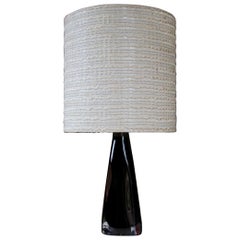 Orrefors Glass Table Lamp. c 1960
