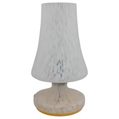 Lampada da tavolo in vetro, anni '90