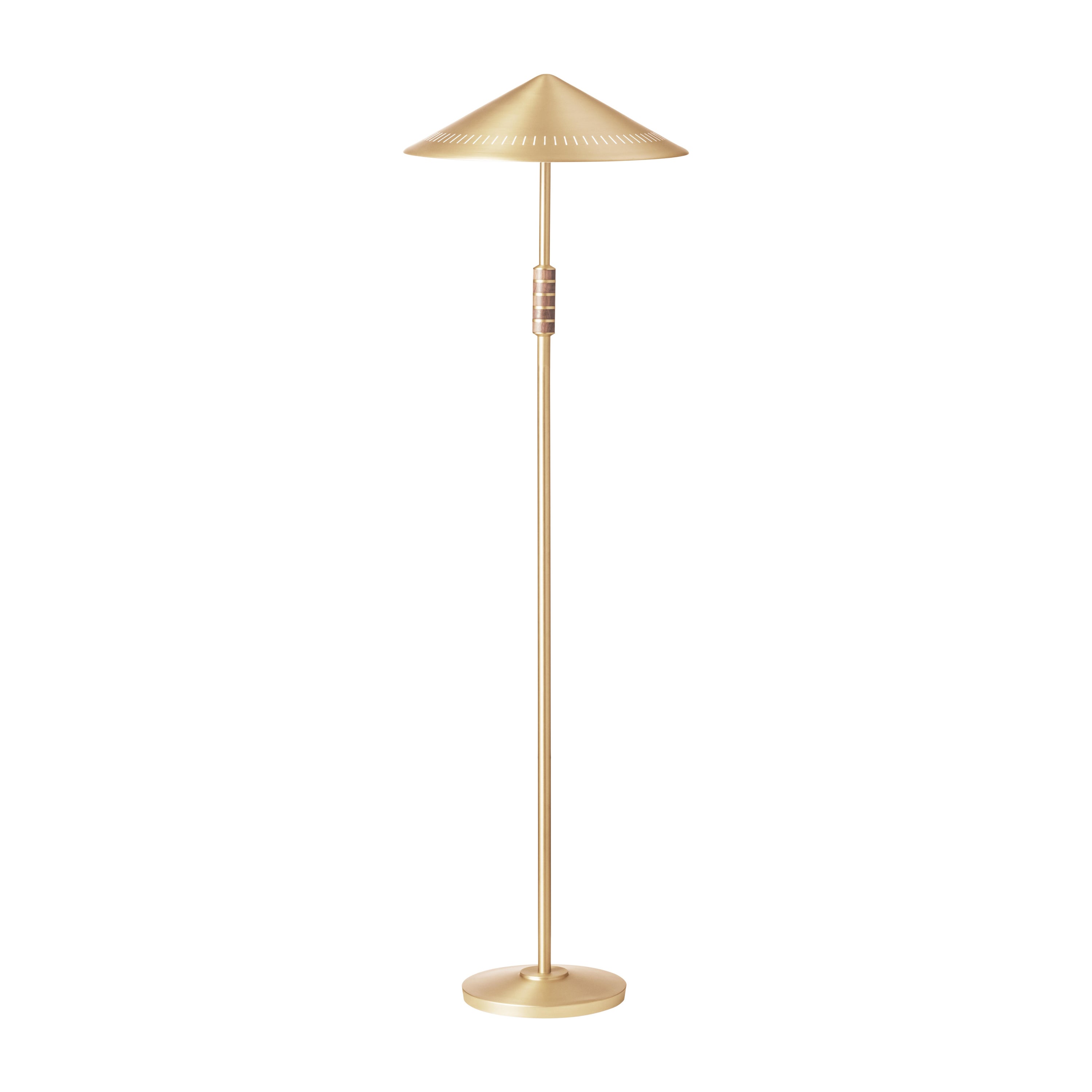 Lampadaire contemporain 'Governor' par Lyfa, laiton