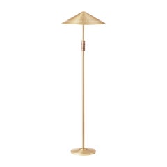 Contemporary Floor Lamp 'Governor' by Lyfa, Brass