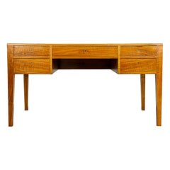 Vintage Danish Modern Walnut Writing Desk