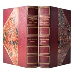 2 Volumes. John Fiske, The Life and Letters.