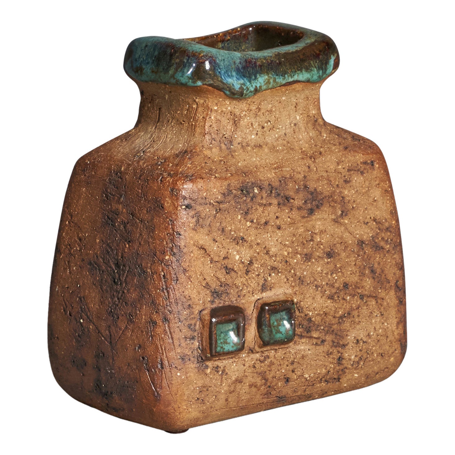 Curt Addin, Vase, Stoneware, Sweden, 1970s For Sale