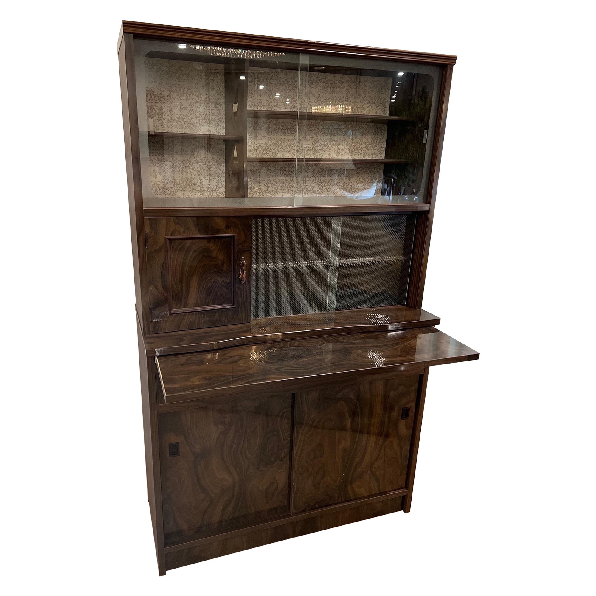 Vintage Art Deco Bar Cabinet  For Sale