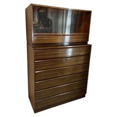 Used Mid Century Modern/Art Deco Dry Bar Cabinet 