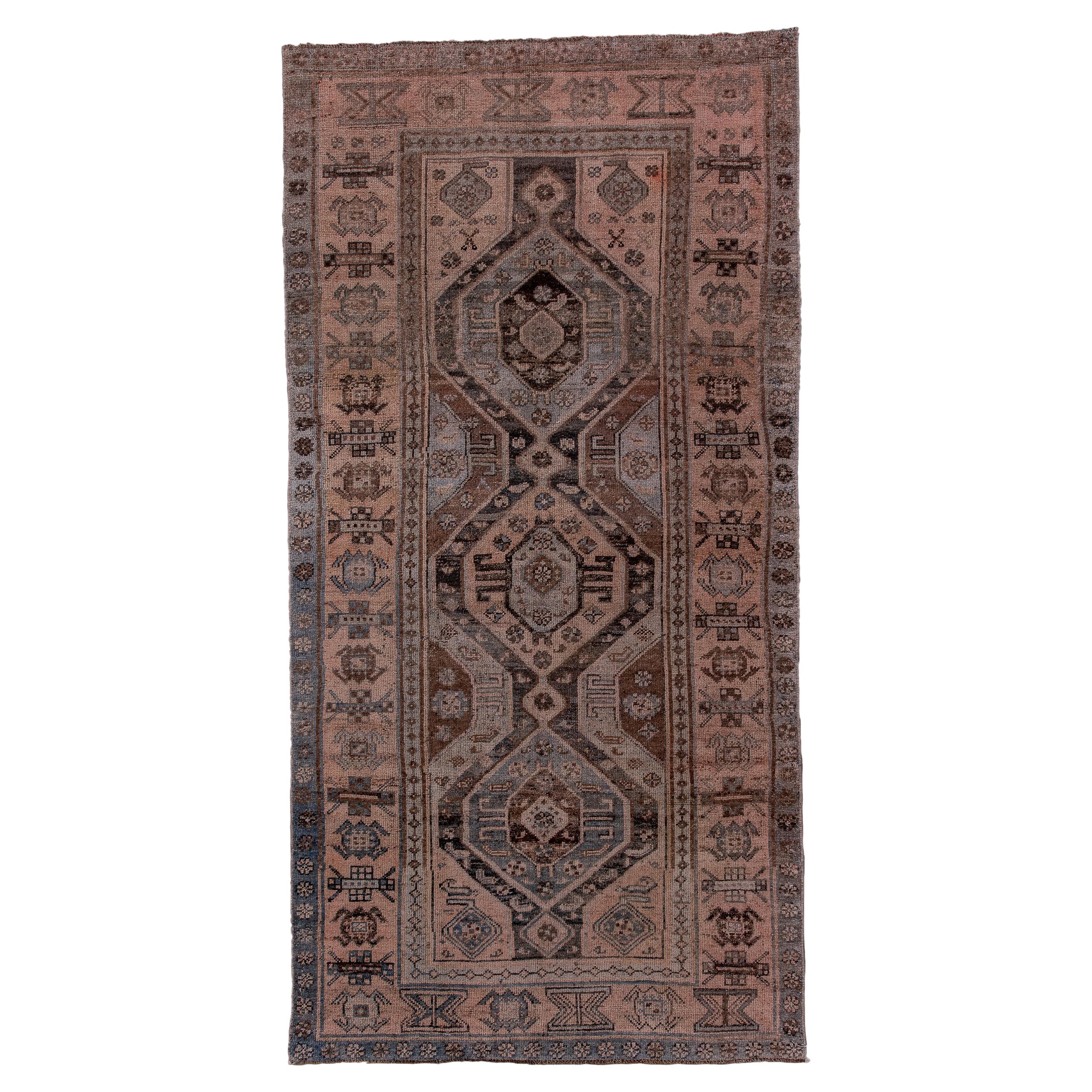 Antique Malayer Kelegi, with Brown Field  For Sale