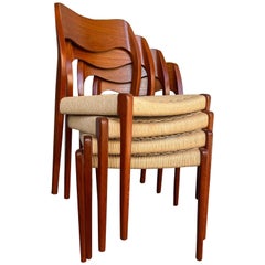 Danish design chairs, Model 71 by NO Møller