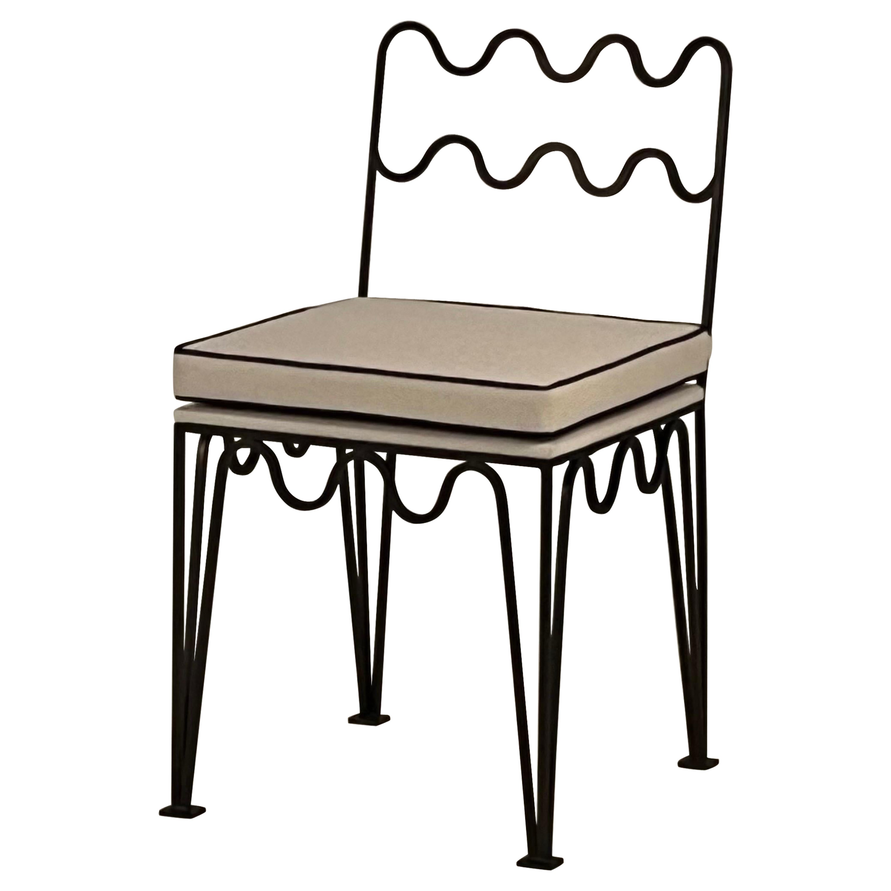 Undulating Méandre Chair by Design Frères