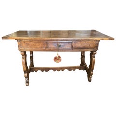 Antique Italian walnut Desk from Emilia Romagna 