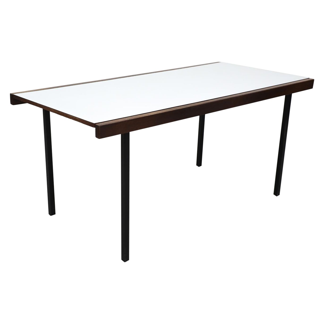 Martin Visser for 't Spectrum "TE21" or "Weert" Wenge Table with Formica top For Sale