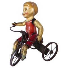 Antique Marx "Wonder Cyclist" American Circa 1930