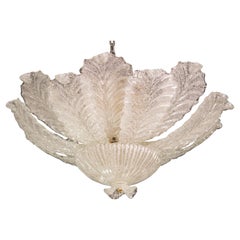 Sorrento, Italian Murano Glass Ceiling Light or Flush Mount, 1970s
