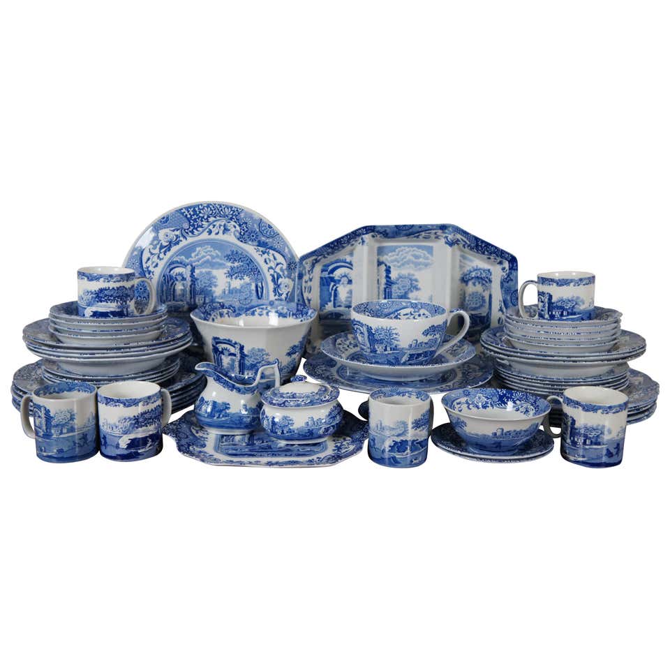 Spode New Stone China Dinner Service Eighty Four Pieces, Pattern #3504 ...